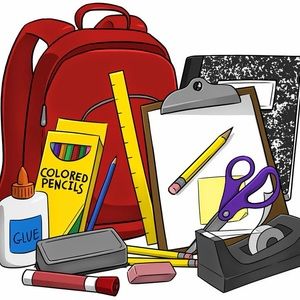 🍎 School Supplies 15-25 items Mystery Box Children Kids Girls Boys School Paper